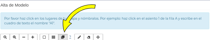 Duplicar Fila al crear Modelo de Asientos Numerados